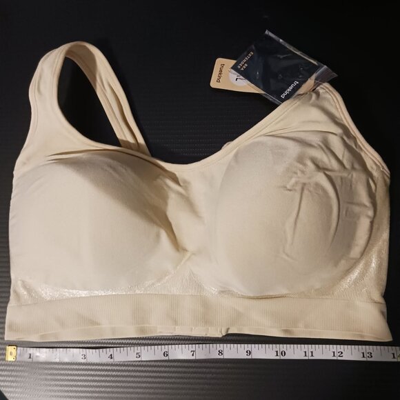 NEW Truekind Daily Comfort Wireless Shaper Bra Nude Size 2XL Shapermint 10022 - Picture 8 of 15